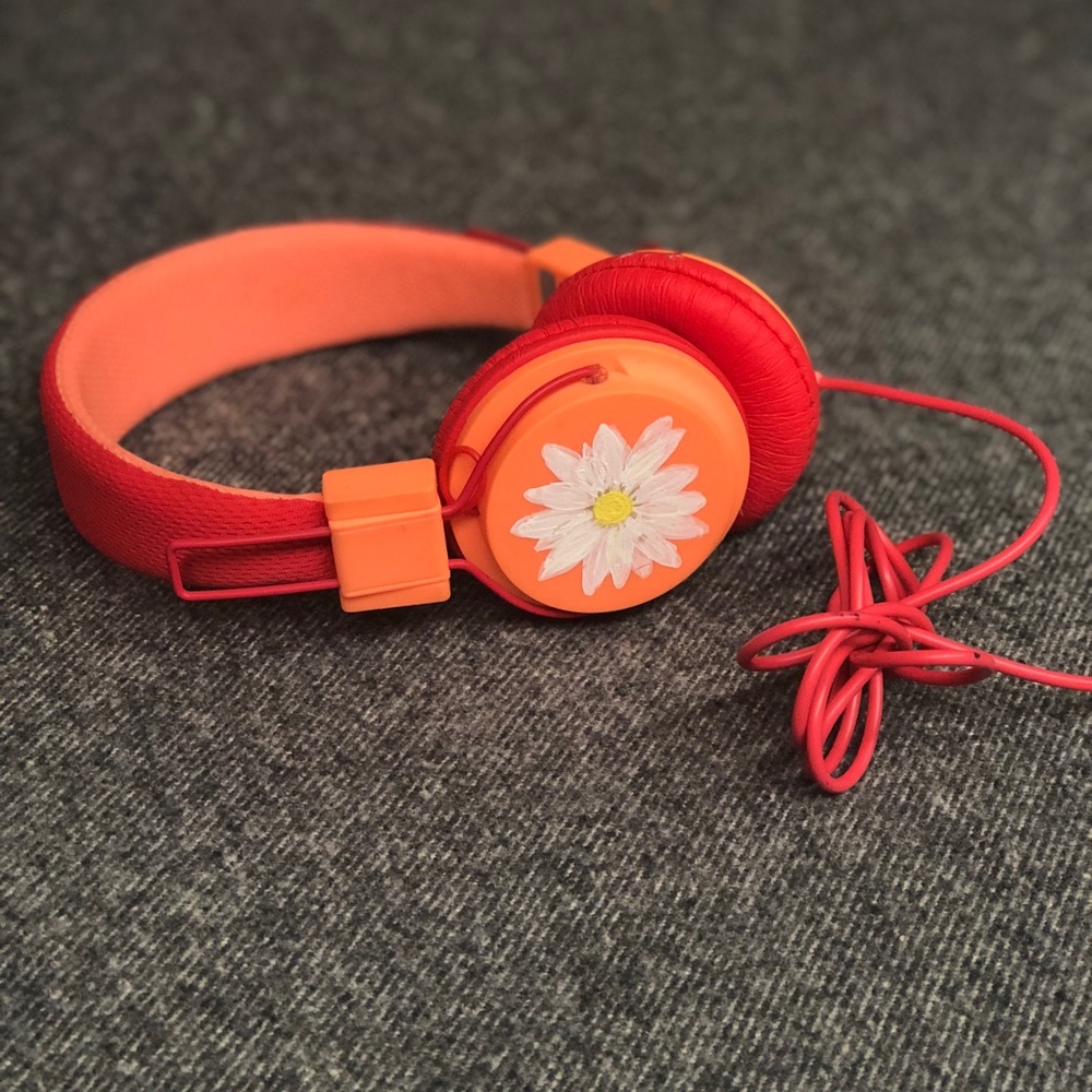 Hand-painted headphones!
